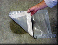Sample Plastic Sheet Test Method for Moisture Testing shown here or choose a more advanced method with more detailed information and a full report  by Slip Free Systems 1929 County Road 129 Pearland TX 77581 www.slipfreesystems.com 281-482-5577 