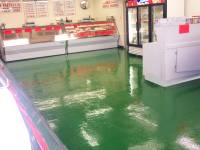 Antimicrobial Solid Color Epoxy Floor Coating by Slip Free Systems 