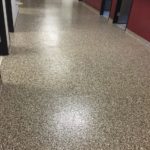 Davidson Barn Full Flake Epoxy Floor