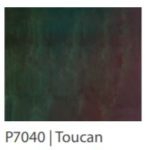 Toucan Iridescent Metallic Epoxy Coating Color Sample 